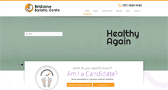 Desktop Screenshot of brisbanebariatrics.com.au